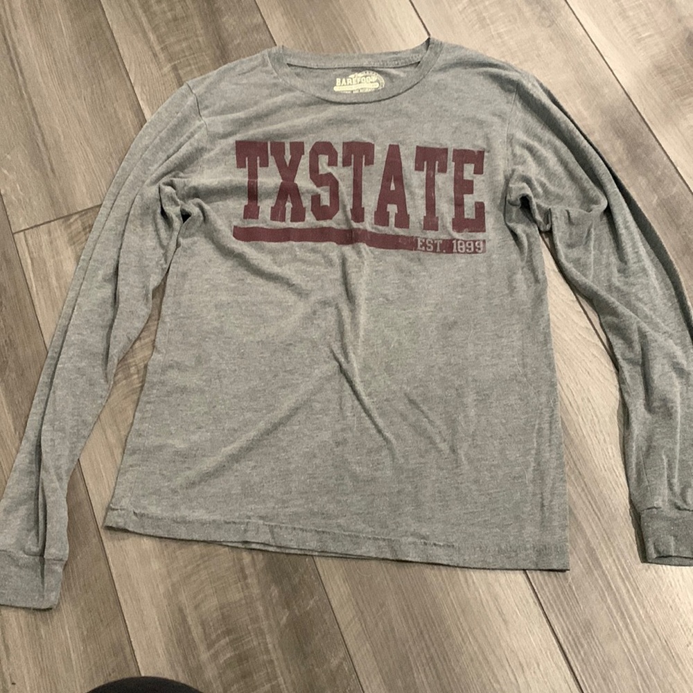 TX STATE long sleeve tee